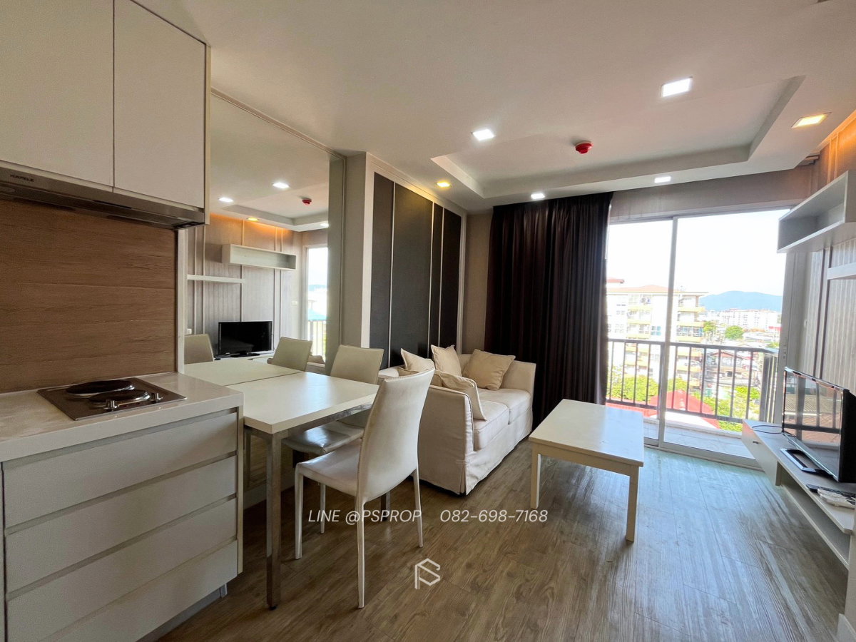 รูป คอนโดเช่าบางเเสน ใกล้ตลาดปาร์คอิน The Prive Boutique Condo Bangsaen ✅ พร้อมเข้าอยู่ #CR0534 - รูปที่ 6/8