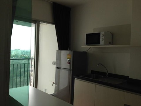 MN000584 | 1Bed | 1Bath | BTS Ekkamai | 28sqm | THB 12,000/mo | Fl.15 — Aspire Rama 4 Bangkok