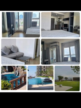 AA528280 | 1Bed | 1Bath | ARL Hua Mak | 28sqm | THB 11,000/mo | Fl.17 — Supalai Veranda Bangkok
