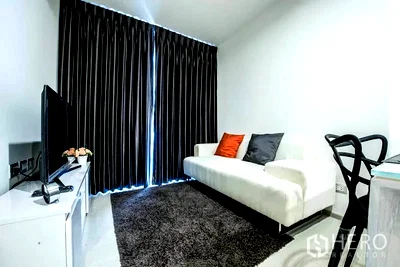 คอนโดให้เช่า : ให้เช่า คอนโด 1 ห้องนอน Rhythm Sukhumvit 42 (ริธึม สุขุมวิท 42) พระโขนง คลองเตย กรุงเทพมหานคร BTS เอกมัย