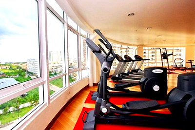 Condos for rent : MN011802 | 2Bed | 2Bath | BTS Yaek Lam Sali | 90sqm | THB 30,000/mo | Fl.27 — Bangkok Horizon Ramkhamhaeng Bangkok