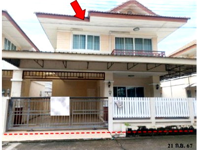 บ้านเดี่ยว สนามบินดอนเมือง : 🟡 ขาย บ้านแฝด โครงการ Nannarin (นันท์นรินทร์) ทำเลถนน ร.พ.ช. หลักหก เมืองปทุมธานี ✅ ใกล้ มหาวิทยาลัยรังสิต สถานีรถไฟฟ้าสายสีแดง สถานีหลักหก