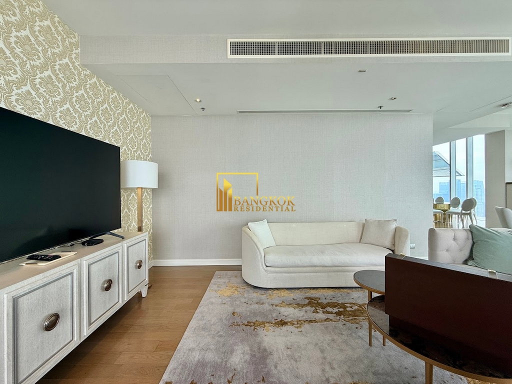 รูป  Magnolias Boulevard - 3 Bed Duplex Penthouse For Rent in Ratchadamri - BR15076CD - รูปที่ 3/49