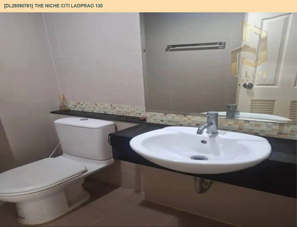 รูป DL26090781 ให้เช่าคอนโด เดอะ นิช ซิตี้ ลาดพร้าว 130 (The Niche Citi Ladprao 130) ใกล้ - พร้อมเข้าอยู่ โทรด่วน 0614453194 LineID @952jdxxk - รูปที่ 9/11
