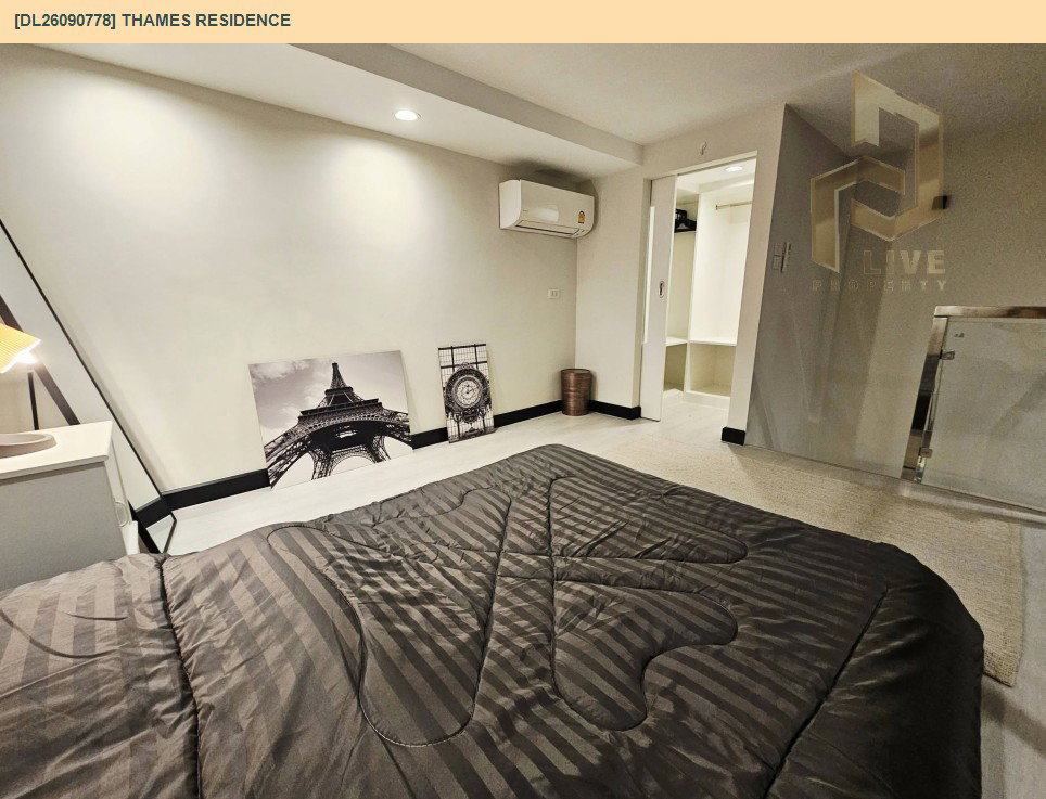 รูป DL26090778 ให้เช่าคอนโด เทมส์ เรสซิเดนส์ (Thames Residence) ใกล้ BTS แบริ่ง พร้อมเข้าอยู่ โทรด่วน 0614453194 LineID @952jdxxk - รูปที่ 2/15