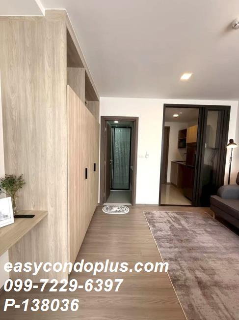 รูป 💥 [ 𝐏-𝟏𝟑𝟖𝟎𝟑𝟔 ] FOR RENT : The Muve Pradipat  ห้องสวย โทนอบอุ่น! ใกล้ BTS สะพานควาย 𝟏𝟓,𝟎𝟎𝟎 บาท/ด. | Line @easycondoplus | 099-229-6397 - รูปที่ 4/9
