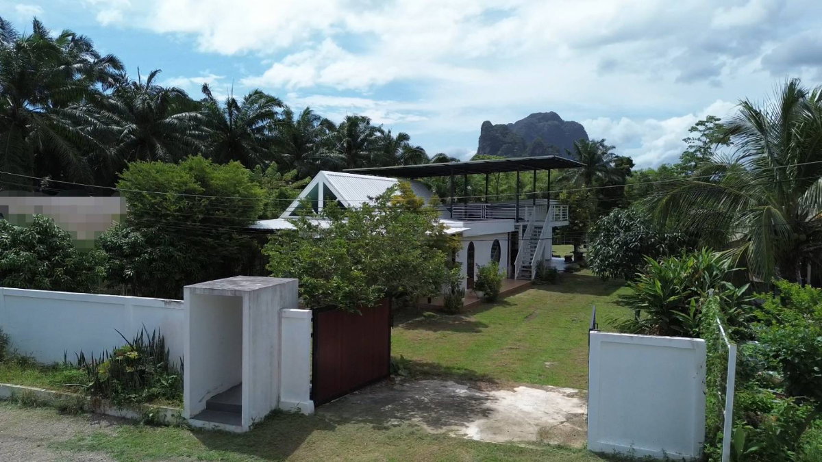 ขายที่ดินพร้อมสิ่งปลูกสร้าง 1-2-15 ตร.ว. บ้านเขาเทียมป่า จ.กระบี่ ทำเลศักยภาพ ใกล้ รร.บ้านเขาเทียมป่า