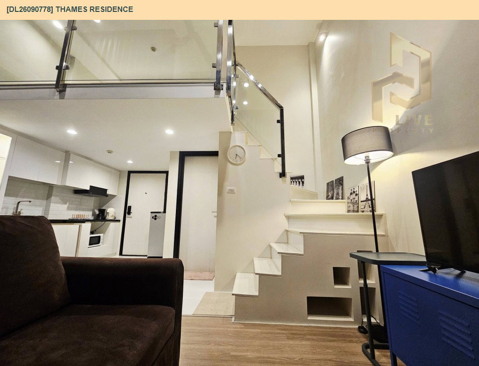 รูป DL26090778 ให้เช่าคอนโด เทมส์ เรสซิเดนส์ (Thames Residence) ใกล้ BTS แบริ่ง พร้อมเข้าอยู่ โทรด่วน 0614453194 LineID @952jdxxk - รูปที่ 4/15
