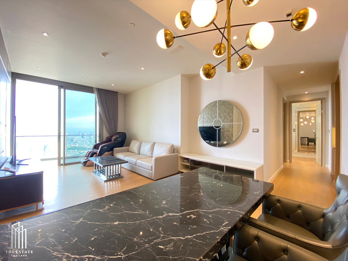 รูป For rent Magnolias Waterfront Residences ชั้นสูงวิวสวย 3 ห้องนอน @150,000 Baht - รูปที่ 2/17