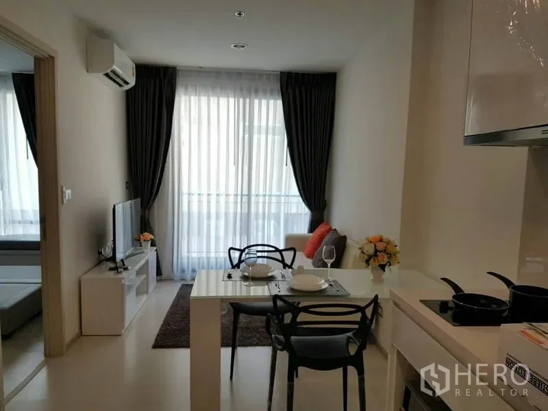 รูป ให้เช่า คอนโด 1 ห้องนอน Rhythm Sukhumvit 42 (ริธึม สุขุมวิท 42) พระโขนง คลองเตย กรุงเทพมหานคร BTS เอกมัย - รูปที่ 6/8