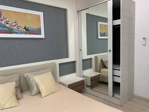 MN025737 | 1Bed | 1Bath | MRT Huai Khwang | 36sqm | THB 15,000/mo | Fl.20 — Life Ratchadapisek Bangkok