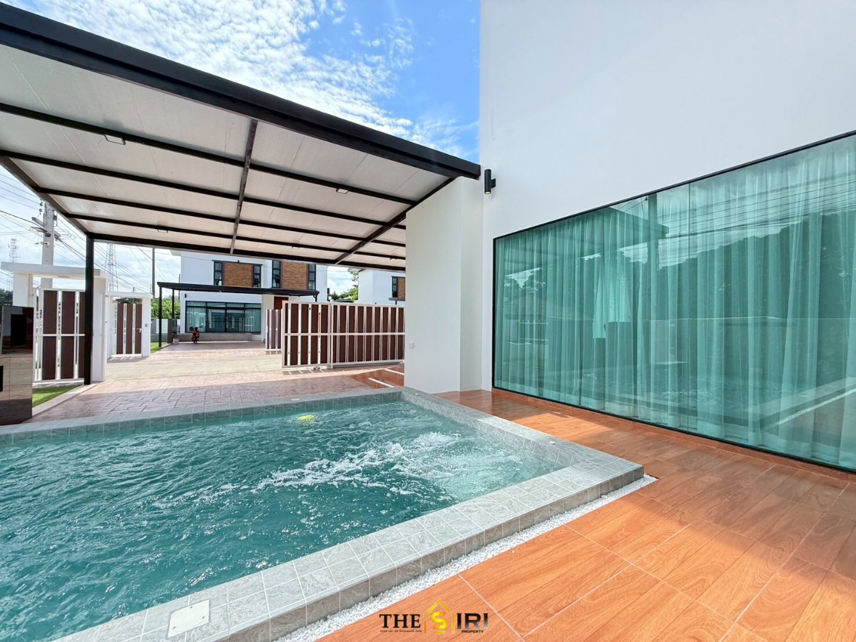 รูป 🏊‍♂️ พูลวิลล่าหรูสไตล์โมเดิร์น 3 ห้องนอน บรรยากาศสงบส่วนตัว โซนสันกำแพง - รูปที่ 9/44