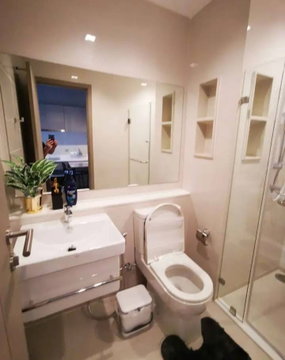 MN027723 | 1Bed | 1Bath | MRT Phetchaburi | 26sqm | THB 18,000/mo | Fl.16 — Life Asoke-RAMA9 Bangkok