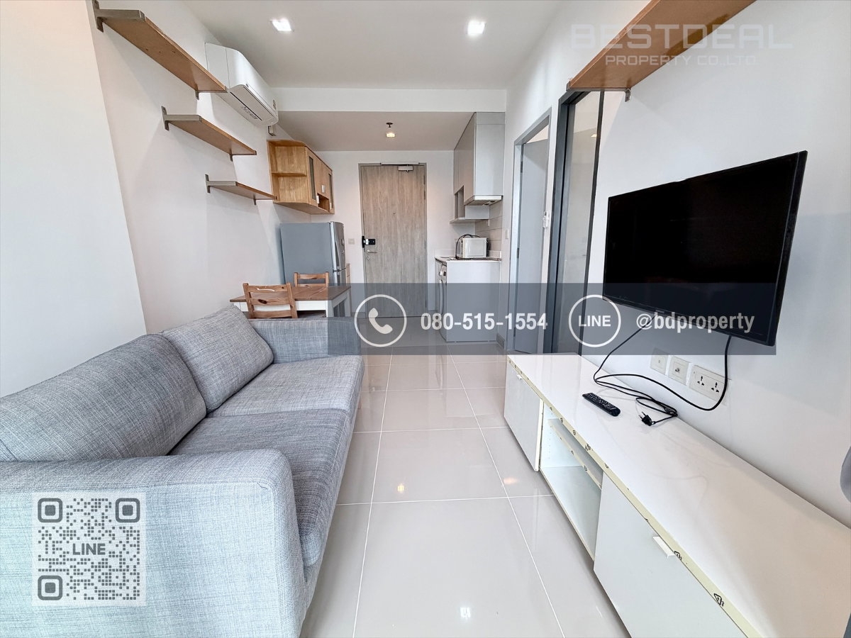 รูป Bestdeal ให้เช่า 1 ห้องนอน 31ตรม.ราคา 16,000/เดือนเท่านั้น เฟอร์นิเจอร์และเครื่องใช้ไฟฟ้าครบ“IDEO MOBI RAMA 9” ใกล้MRT และ เซ็นทรัลพระราม 9 - รูปที่ 9/14