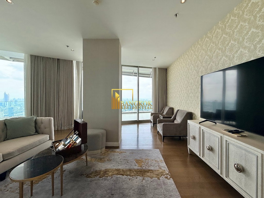 รูป  Magnolias Boulevard - 3 Bed Duplex Penthouse For Rent in Ratchadamri - BR15076CD - รูปที่ 4/49
