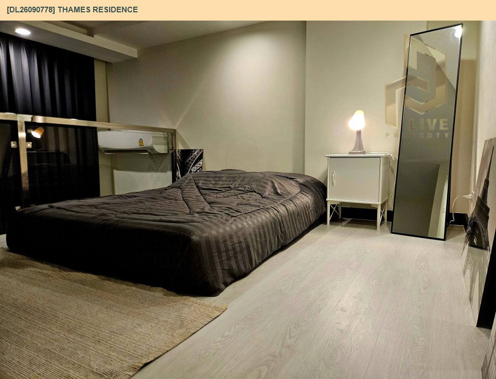รูป DL26090778 ให้เช่าคอนโด เทมส์ เรสซิเดนส์ (Thames Residence) ใกล้ BTS แบริ่ง พร้อมเข้าอยู่ โทรด่วน 0614453194 LineID @952jdxxk - รูปที่ 3/15