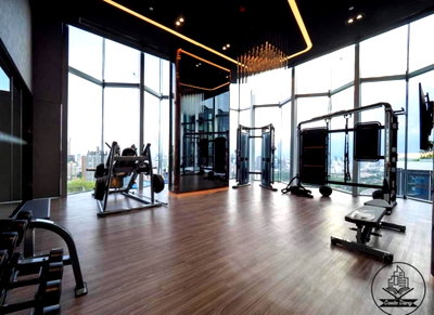 Condos for rent : MN019439 | 1Bed | 1Bath | MRT Phra Ram 9 | 28sqm | THB 18,000/mo | Fl.22 — Life Asoke Rama 9 Bangkok
