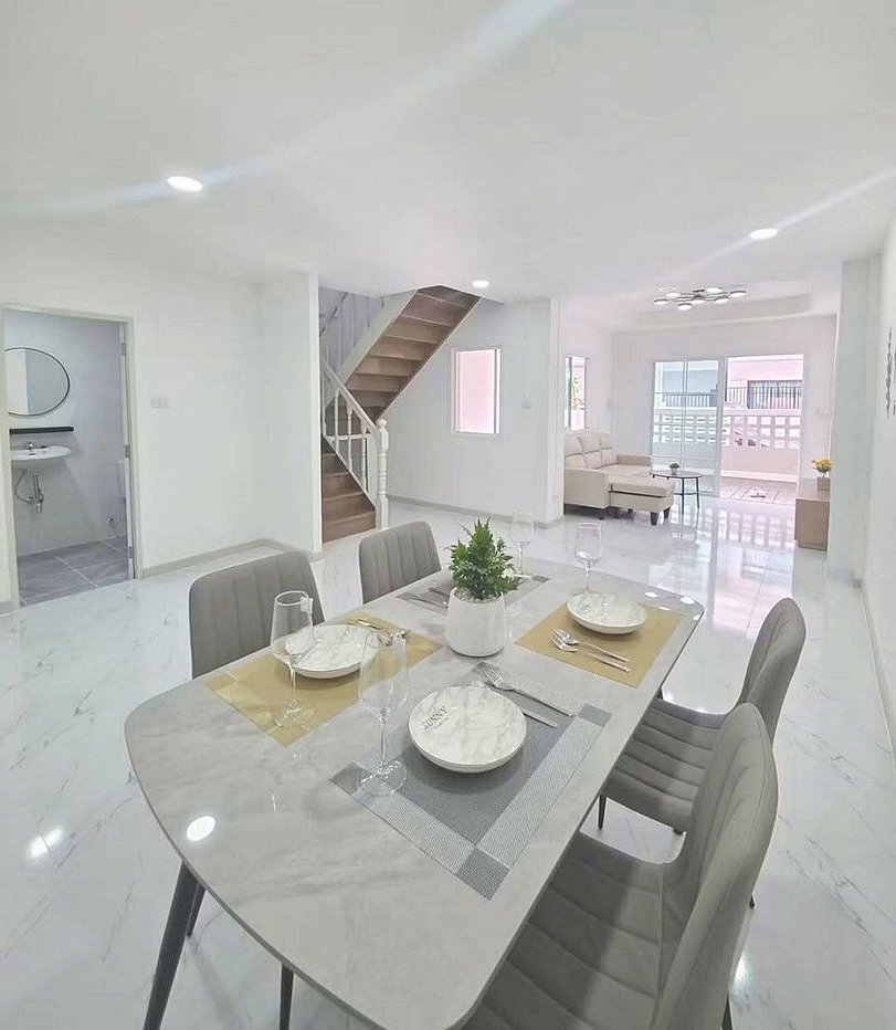 รูป DEE.  บ้านสวย  หน้ากว้าง 6 เมตร  #หมู่บ้านบัวทอง 4  ถนนบ้านกล้วย – ไทรน้อย  บางบัวทอง  รีโนเวทใหม่  ใกล้เซ็นทรัล เวสเกต - รูปที่ 9/20