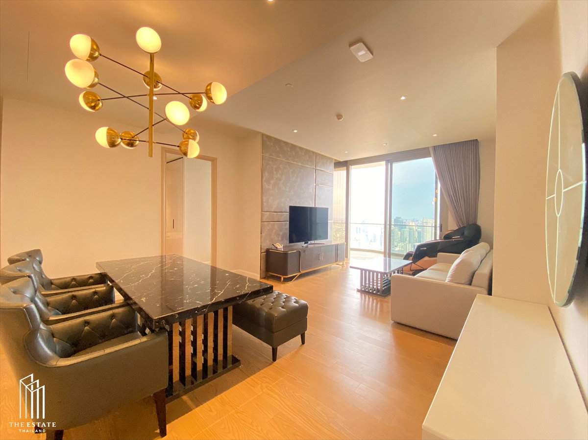 รูป For rent Magnolias Waterfront Residences ชั้นสูงวิวสวย 3 ห้องนอน @150,000 Baht - รูปที่ 4/17