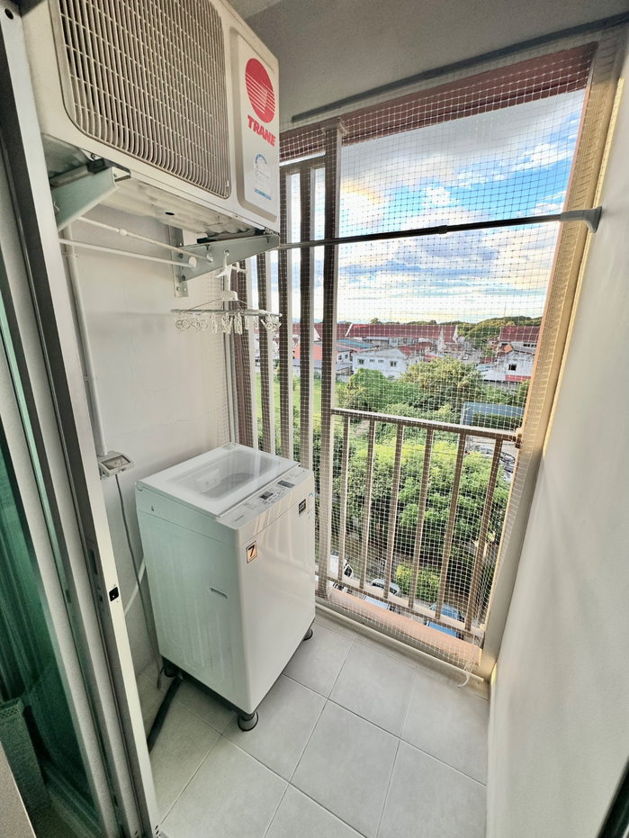 รูป ✅ให้เช่า ดีคอนโดพิงค์ ตึกC ชั้น5 10,500บาท 30ตรม.☎️064-792-4426(เบญ) - รูปที่ 5/7
