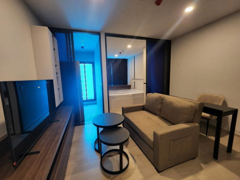 For rent ✨Aspire Onnut Station✨1 bedroom, brand new room 😍fully furnished, ready to move in 🥰 near BTS On Nut 🚅