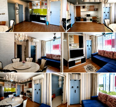 Condos for rent : ZZZ13136 | 1Bed | 1Bath | ARL Hua Mak | 45sqm | THB 12,000/mo | Fl.6 — The Iris Rama 9 - Srinakarin Bangkok