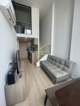 🎊 For Rent Condo LIFE RAMA 4-ASOKE Building 1, Floor 34,Duplex, Room size 48 sqm