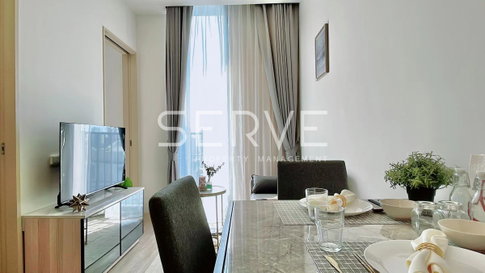 1 Bed 29.81 Sq.m. High Fl. 15+ Luxury Condo Good Location Close to BTS Phrom Phong 450 m. & Emporium at Noble STATE 39 Condo  / For Rent