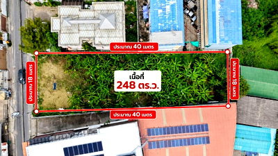 ขายที่ดิน : ขายที่ดิน กทม. ซอยประชาอุทิศ 75