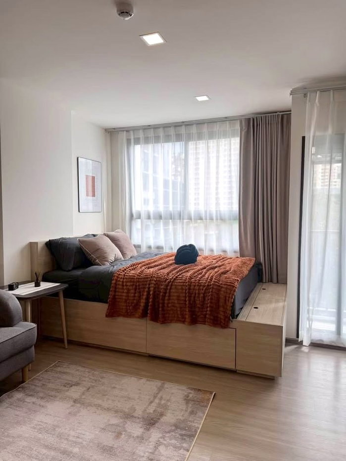 รูป 💥 [ 𝐏-𝟏𝟑𝟖𝟎𝟑𝟔 ] FOR RENT : The Muve Pradipat  ห้องสวย โทนอบอุ่น! ใกล้ BTS สะพานควาย 𝟏𝟓,𝟎𝟎𝟎 บาท/ด. | Line @easycondoplus | 099-229-6397 - รูปที่ 1/9