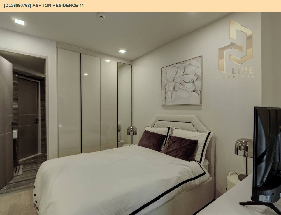 รูป DL26090768 ให้เช่าคอนโด แอชตัน เรสซิเดนซ์ 41 (Ashton Residence 41) ใกล้ BTS พร้อมพงษ์ พร้อมเข้าอยู่ โทรด่วน 0653619502 LineID @952jdxxk - รูปที่ 3/12