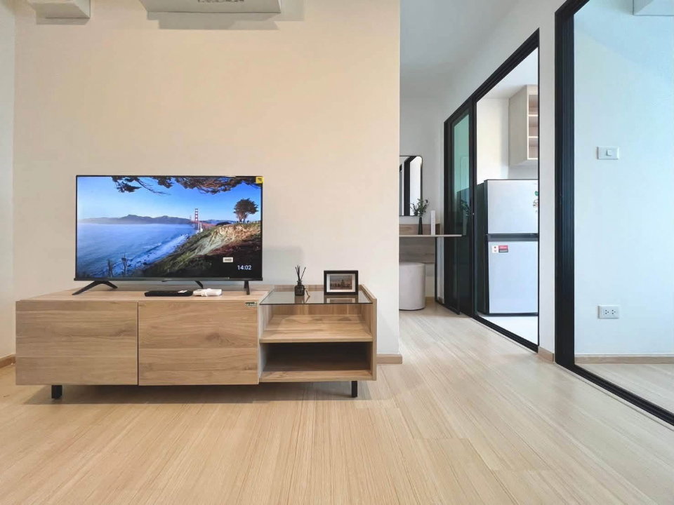 รูป ห้องสวยตรงปก! เช่าคอนโด ชีวาทัย ฮอลล์มาร์ค ลาดพร้าว-โชคชัย 4 เฟอร์+เครื่องใช้ไฟฟ้าครบจัดเต็ม - รูปที่ 1/18