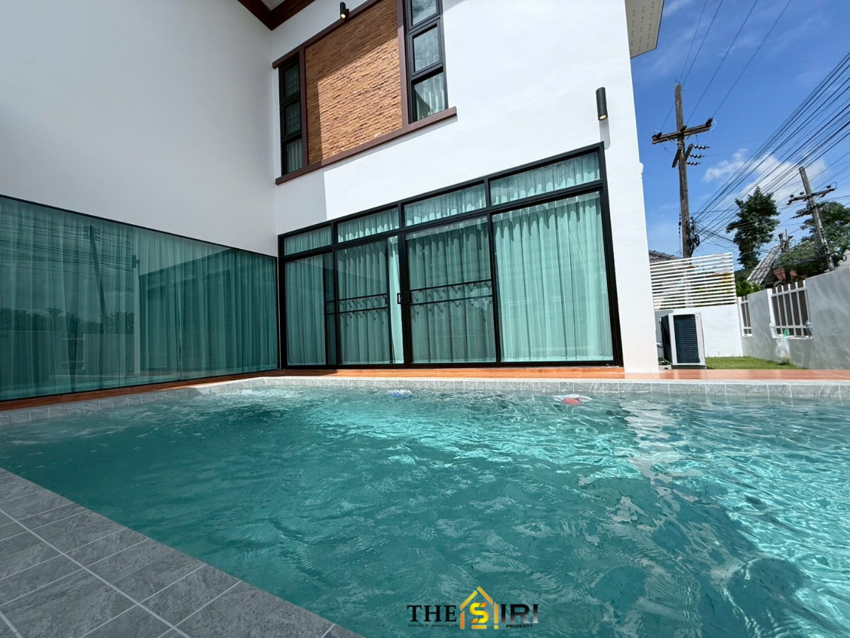 รูป 🏊‍♂️ พูลวิลล่าหรูสไตล์โมเดิร์น 3 ห้องนอน บรรยากาศสงบส่วนตัว โซนสันกำแพง - รูปที่ 41/44