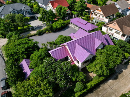 ขายบ้านหรู 2 ชั้น แปลงมุม ลัดดารมย์ ปิ่นเกล้า เนื้อที่รวม 444.5 ตร.ว. พื้นที่ใช้สอย 528 ตร.ม