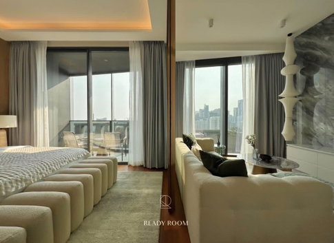 AA258602 | 1Bed | 1Bath | BTS Phrom Phong | 58sqm | THB 80,000/mo | Fl.25 — The Estelle Phrom Phong Bangkok
