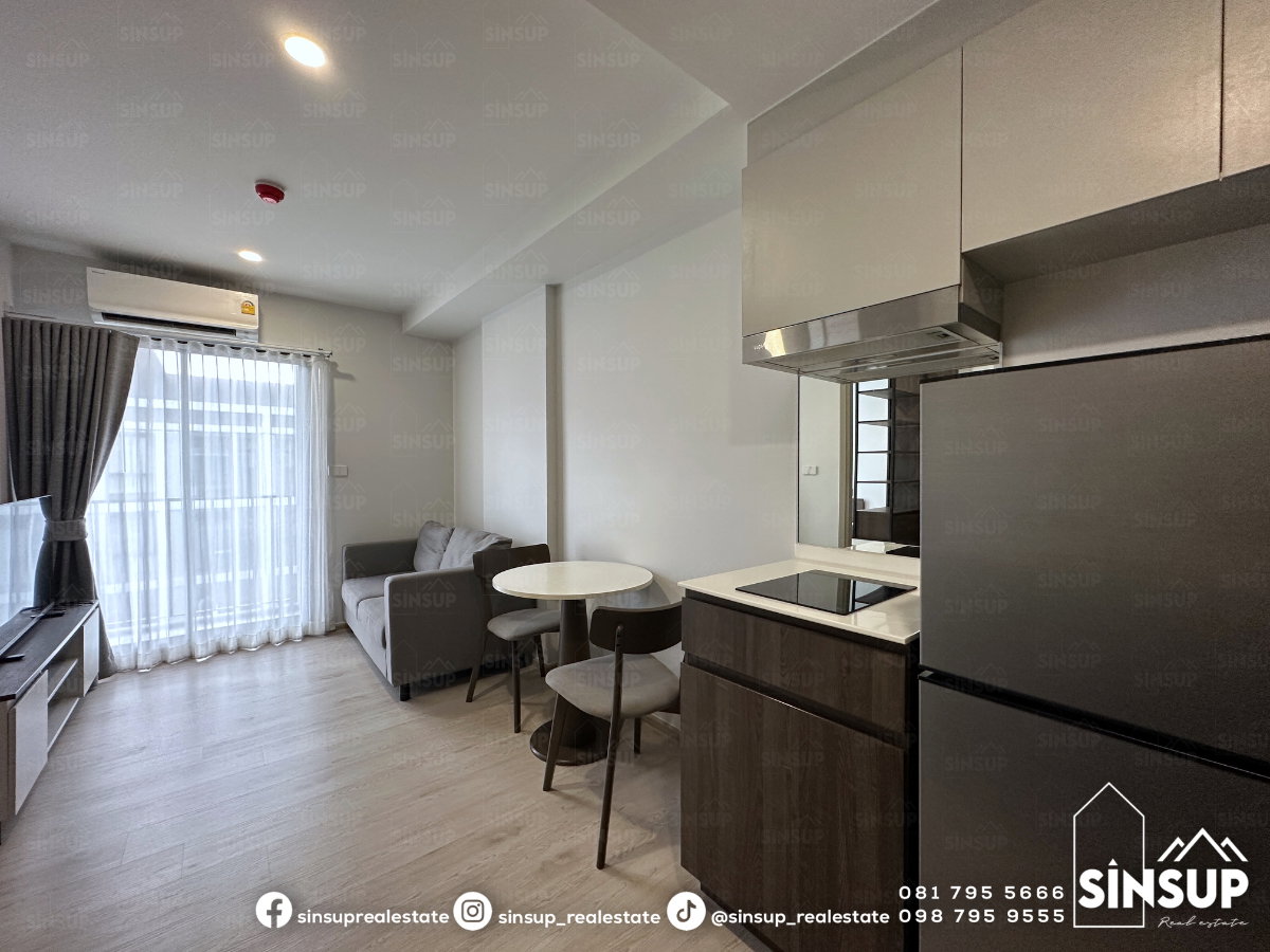 รูป 🏙️ ให้เช่า 𝙉𝙪𝙚 𝘾𝙧𝙤𝙨𝙨 𝙆𝙝𝙪 𝙆𝙝𝙤𝙩 𝙎𝙩𝙖𝙩𝙞𝙤𝙣 | ใกล้ BTS คูคต | 1 Bedroom 31 ตร.ม. | 9,500 บาท/เดือน  พร้อมอยู่ - รูปที่ 2/17