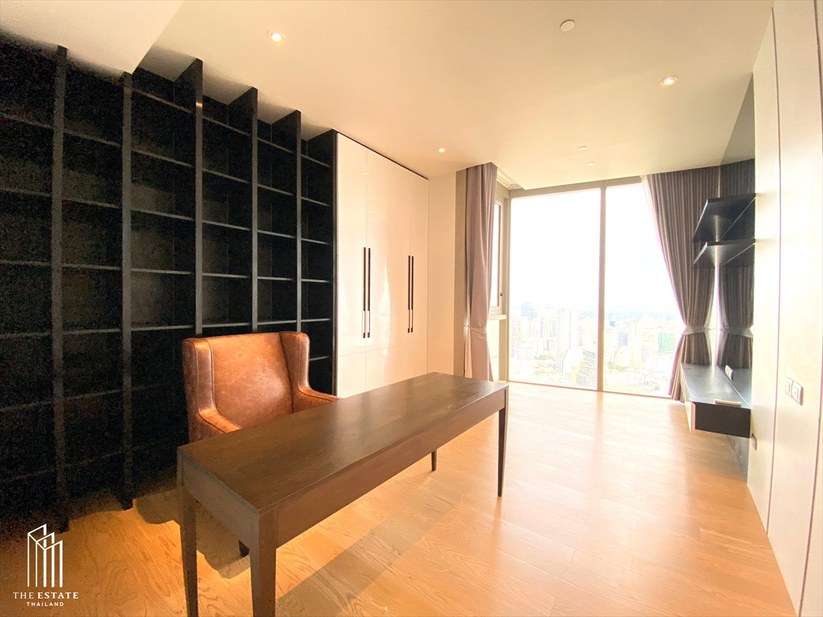 รูป For rent Magnolias Waterfront Residences ชั้นสูงวิวสวย 3 ห้องนอน @150,000 Baht - รูปที่ 5/17