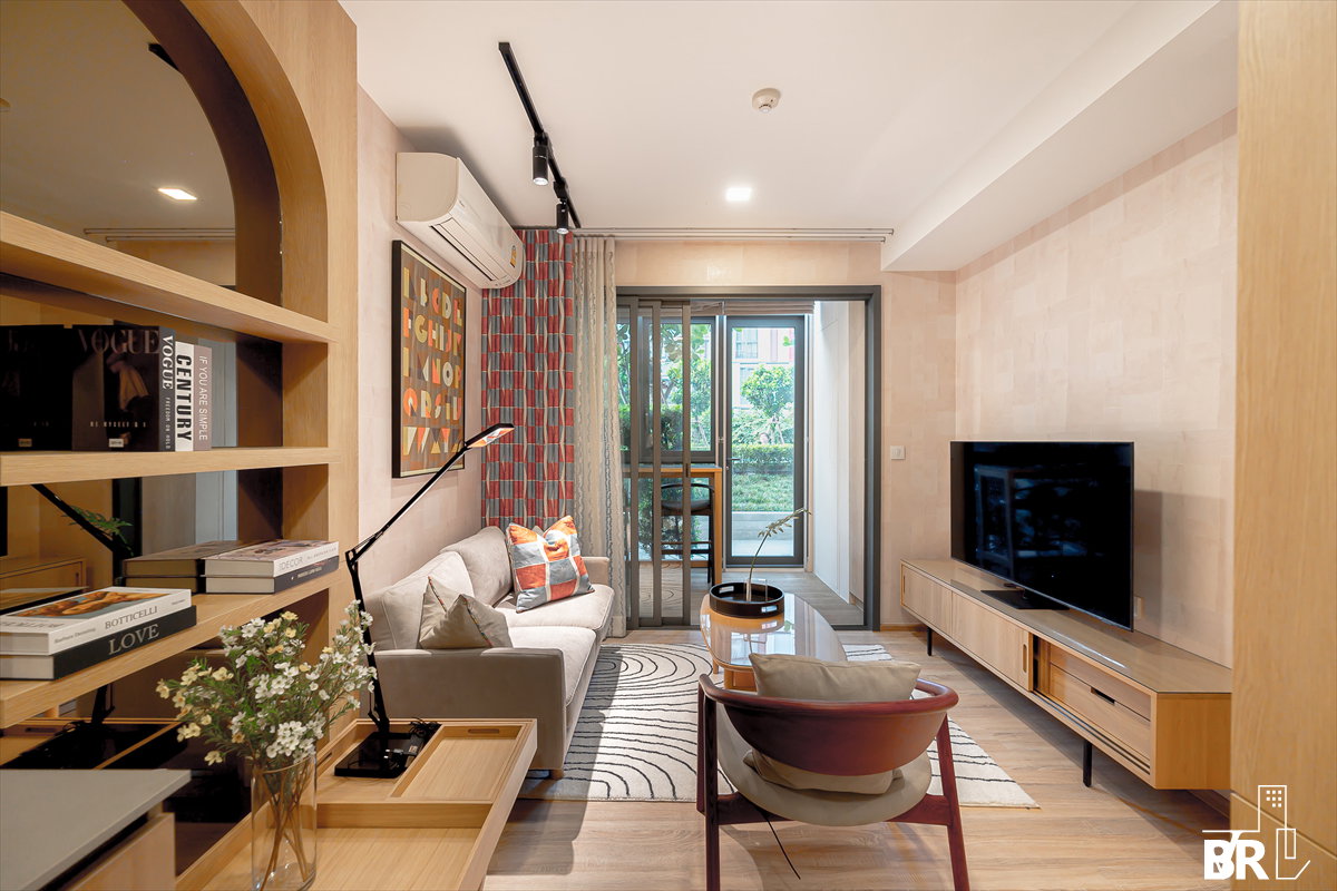 รูป 💖💖 เช่าคอนโด ✨ Taka Haus Ekkamai 12 1นอน 44.75ตร.ม. 35k 💎 ห้องสวย พร้อมระเบียง Glass House ใกล้ BTS เอกมัย - รูปที่ 1/9