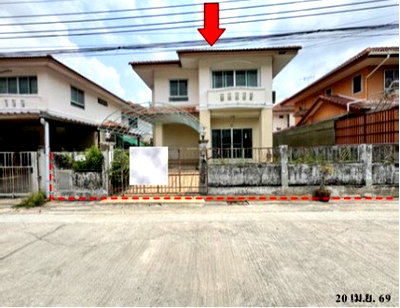 บ้านเดี่ยว นิคมบางพลี : 🟡ขายราคาถูกมาก!! บ้านเดี่ยว ออคิดวิลล่า เฟส 5 (ออคิดธนพูนทรัพย์)  ทำเลศักยภาพติดถนนเทพรัตน (บางนา-ตราด กม.26) 📍  สนามบินสุวรรณภูมิ
