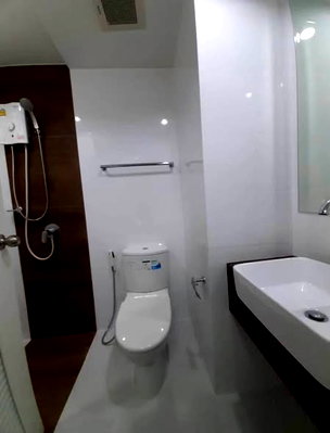 Condos for rent : AA391701 | 1Bed | 1Bath | MRT Yaek Nonthaburi 1 | 25sqm | THB 12,000/mo | Fl.17 — A Space Me Rattanathibet Bangkok