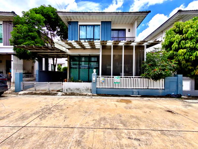 บ้านแฝด นนทบุรี : 98191 - ขายบ้านแฝดอารมณ์บ้านเดี่ยว มีพื้นที่รอบบ้าน ต่อเติมครบ พร้อมเข้าอยู่