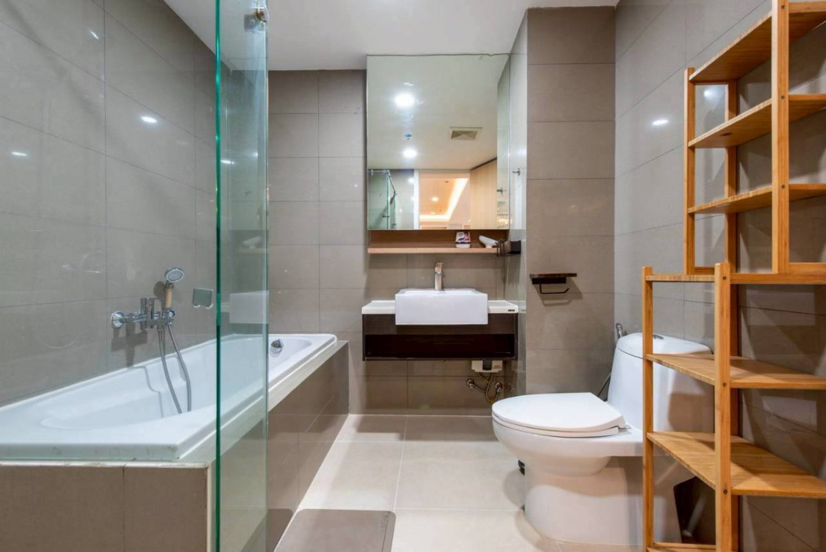 รูป Condo for RENT : 15 Sukhumvit Residence 4 Bedroom  2 Bathroom (Bathbub)  / City View  𝐅𝐥𝐨𝐨𝐫 : 16  ✅Fully furnished - รูปที่ 16/19