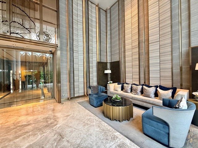 รูป  Magnolias Boulevard - 3 Bed Duplex Penthouse For Rent in Ratchadamri - BR15076CD - รูปที่ 47/49