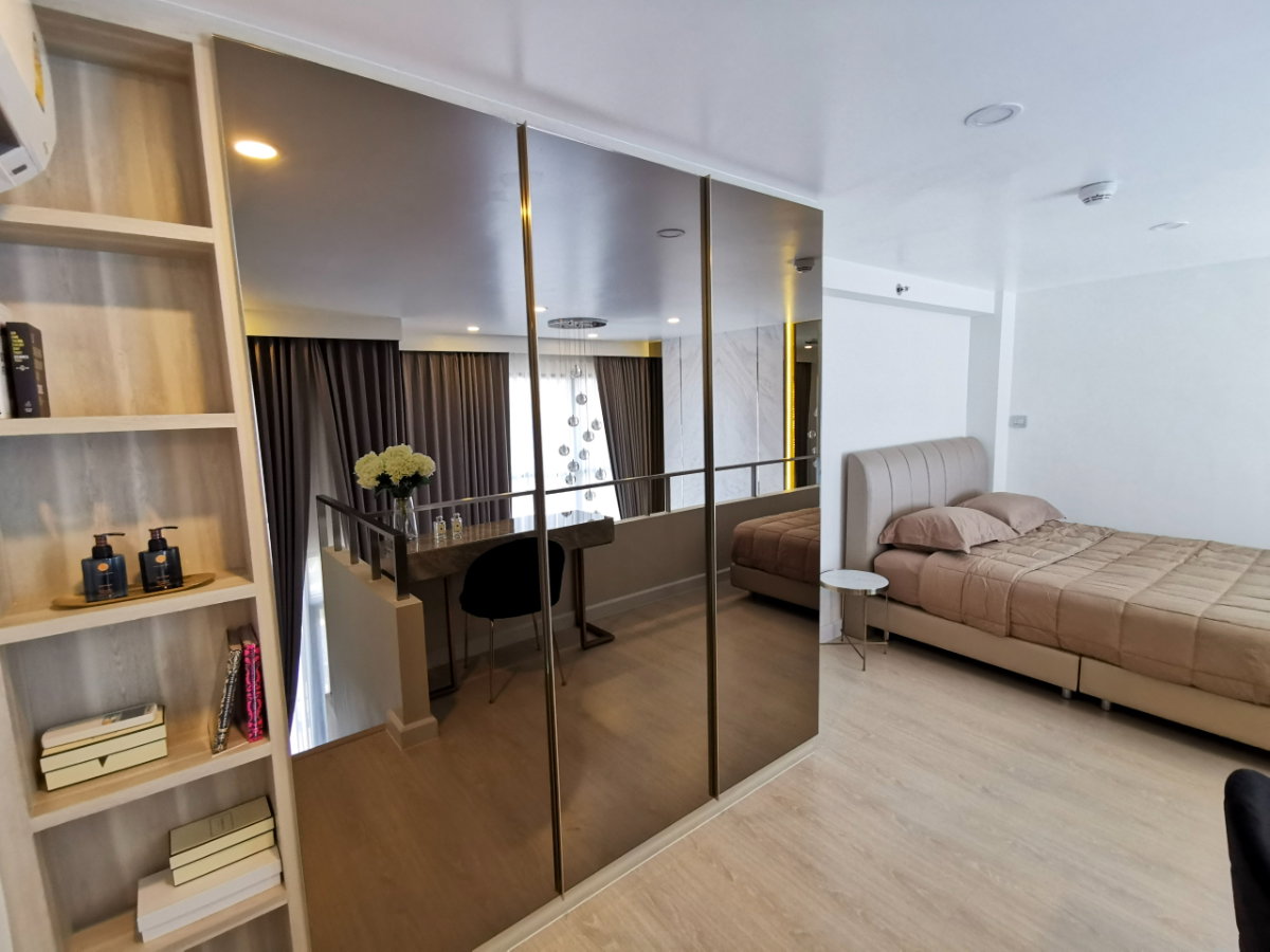 รูป 🔥🔥ให้เช่า 🔥🔥 KnightsBridge Prime Sathorn ห้องสวย พึ่งรีโนเวท | Duplex 1 ห้องนอน 37 ตร.ม. 29,000/เดือน ใกล้ BTS ช่องนนทรี - รูปที่ 5/12