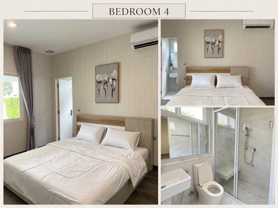 รูป ให้เช่าบ้านเดี่ยว มัณฑนา เลค วัชรพล (158.4 ตร.ว.) 4นอน5น้ำ บ้านหลังมุม ใกล้ทางด่วน - รูปที่ 11/16