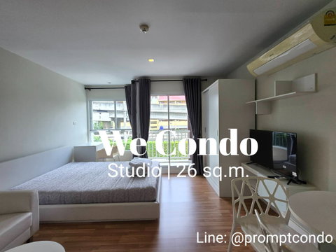 For Rent🚝 We condo Ekkamai-Ramintra Fully Good price (Near MRT Pink Line) 📱Line: @promptcondo