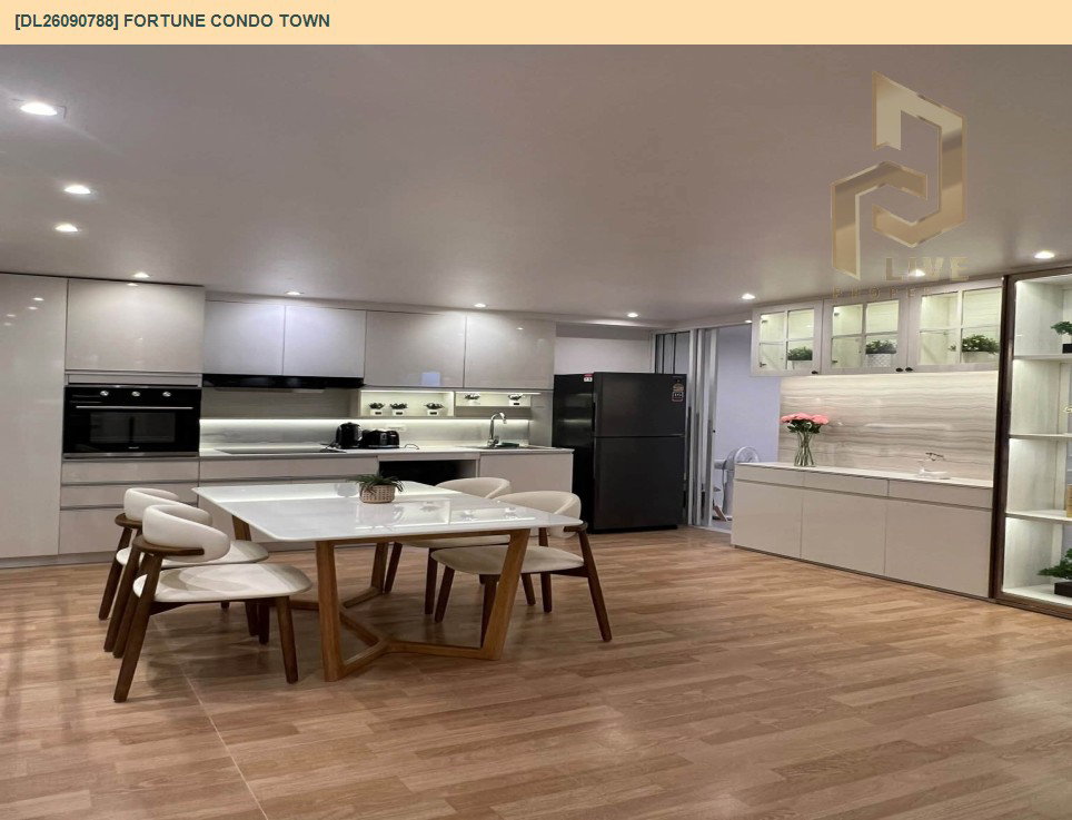 2-bed condo for rent, 96 sqm, Fortune Condo Town