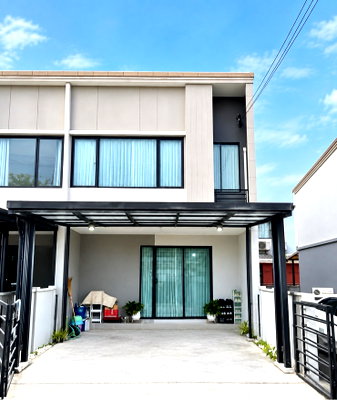 เช่าทาวน์โฮม ม.รังสิต : ให้เช่าบ้าน พลีโน่ ติวานนท์  (Pleno Tiwanon)  แบบ 3ห้องนอน 2ห้องน้ำ ใกล้สวนอุตสาหกรรมบางกะดี