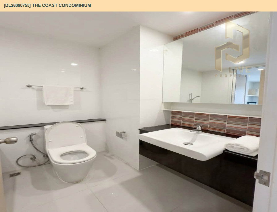 รูป DL26090755 ให้เช่าคอนโด เดอะ โคสต์ คอนโดมิเนียม (The Coast Condominium) ใกล้ BTS บางนา พร้อมเข้าอยู่ โทรด่วน 0653619502 LineID @952jdxxk - รูปที่ 7/7