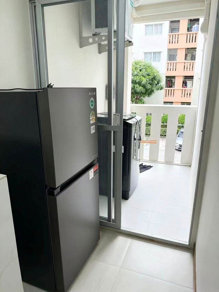 รูป ลุมพินี คอนโดทาวน์ รัตนาธิเบศร์ 1B1B ชั้น 2 ตึก A2 ขนาด 28 ตร.ม. เช่า 7,500 บาท/เดือน พร้อมเข้าอยู่ - รูปที่ 6/8